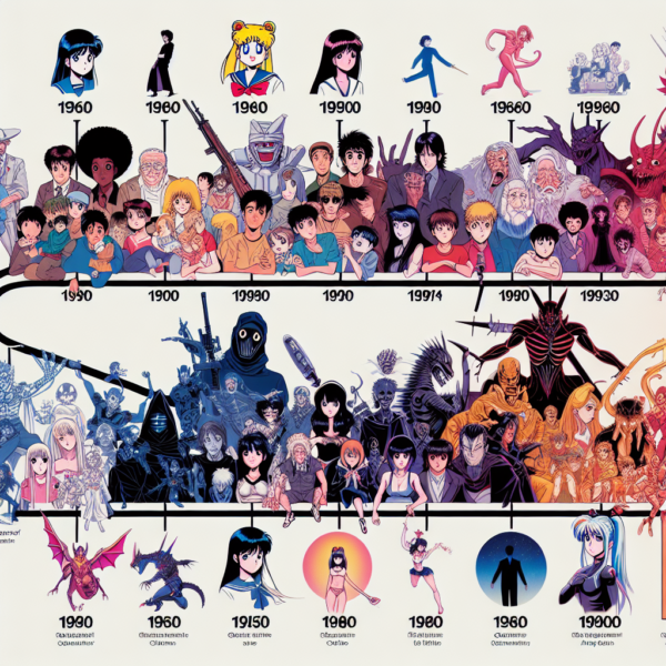 Notable Animes from the 60s to Now